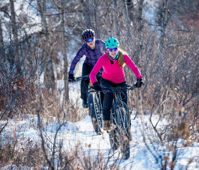 Защо да се вози на електрически планински велосипед за възрастни мазнини гуми през зимата?