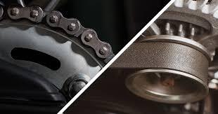 Difference between belt drive and chain drive on ebike