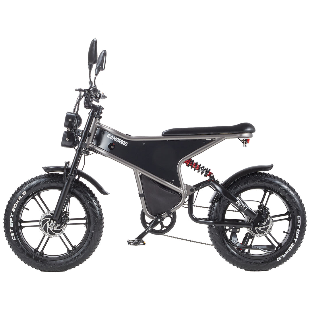RANDRIDE 2000W Electric Motorcycle Dual Motor 23AH Electric Motorbike