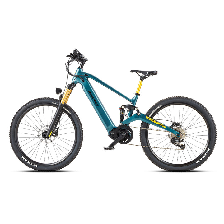 RANDRIDE Mid Drive Ebike with 500W Bafang Motor, 15AH Samsung Battery