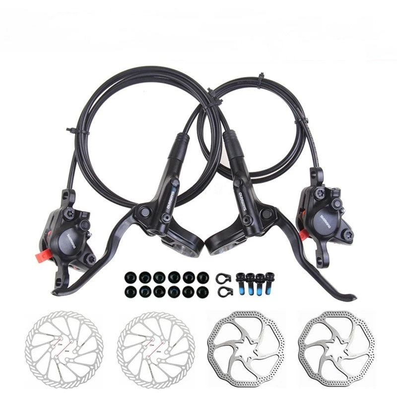 Shimano Hydraulic Brake Kit（Includes front and rear brake discs） for RANDRIDE Ebike