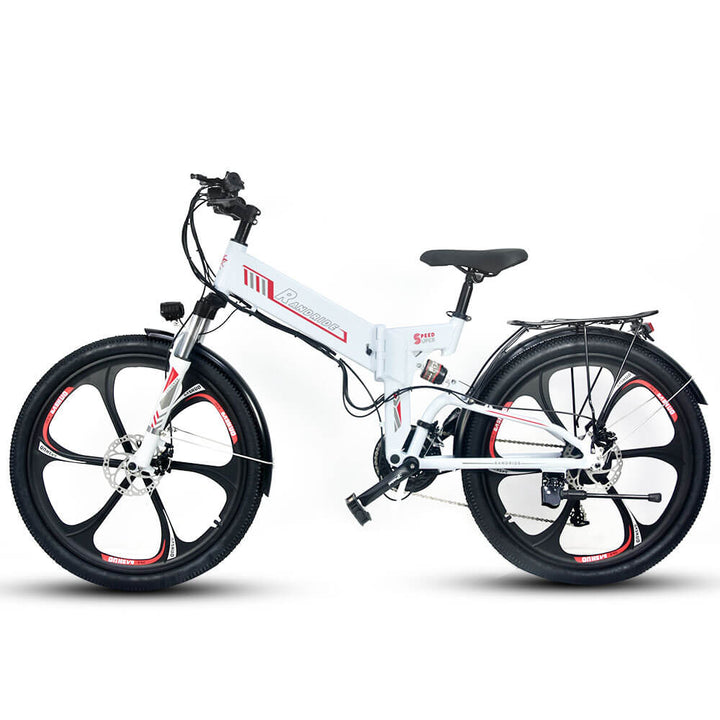 Mountain Bike Folding Bikes Under 300 Ranger Folding E-Bike