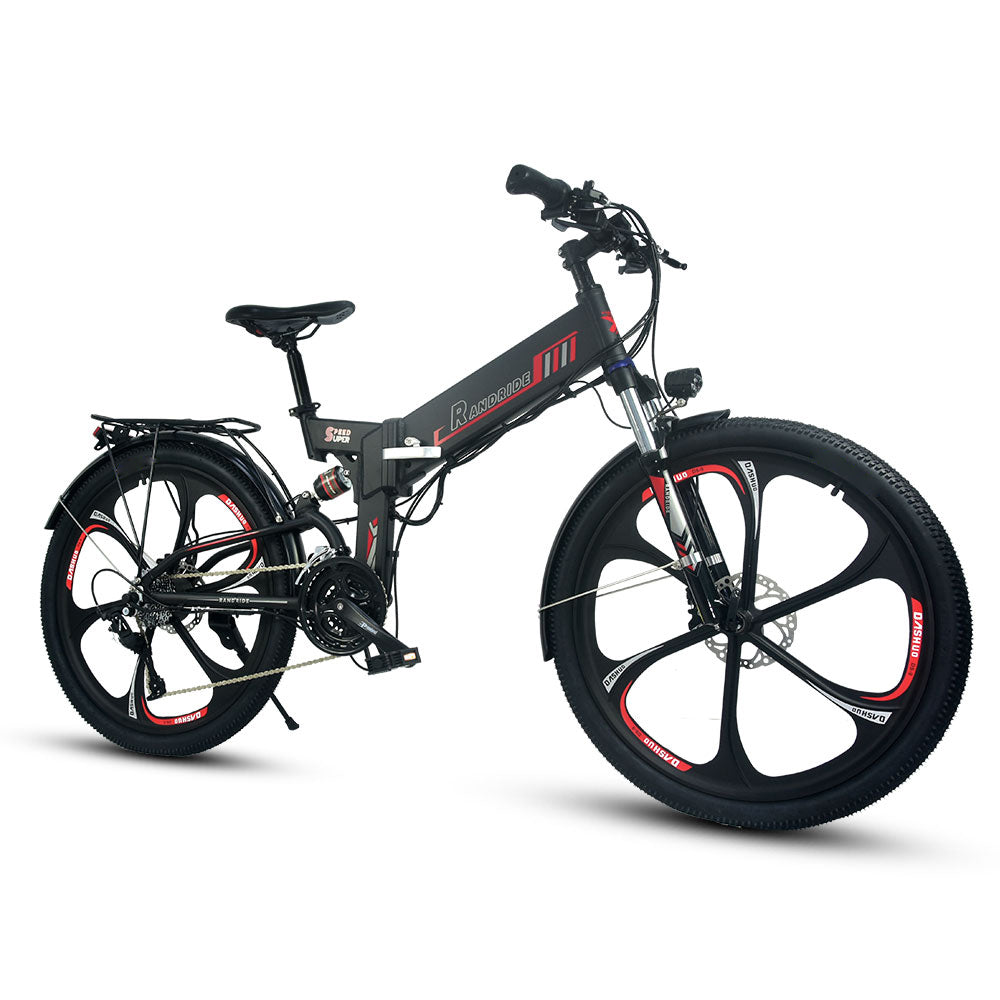 RANDRIDE Folding Electric Bike Foldable Electric Bicycle 750W 27 Speed RANDRIDE Folding Electric Bike Foldable Electric Bicycle 750W 27 Speed