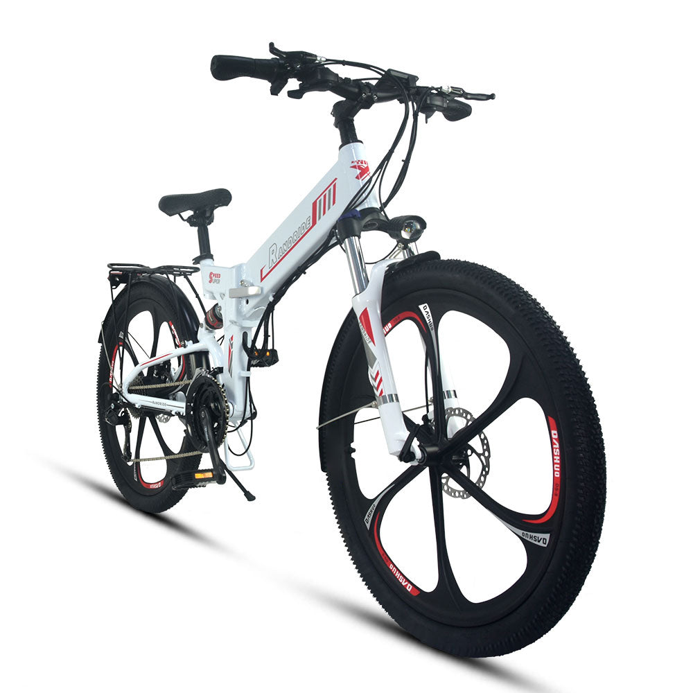 RANDRIDE Folding Electric Bike Foldable Electric Bicycle 750W 27 Speed