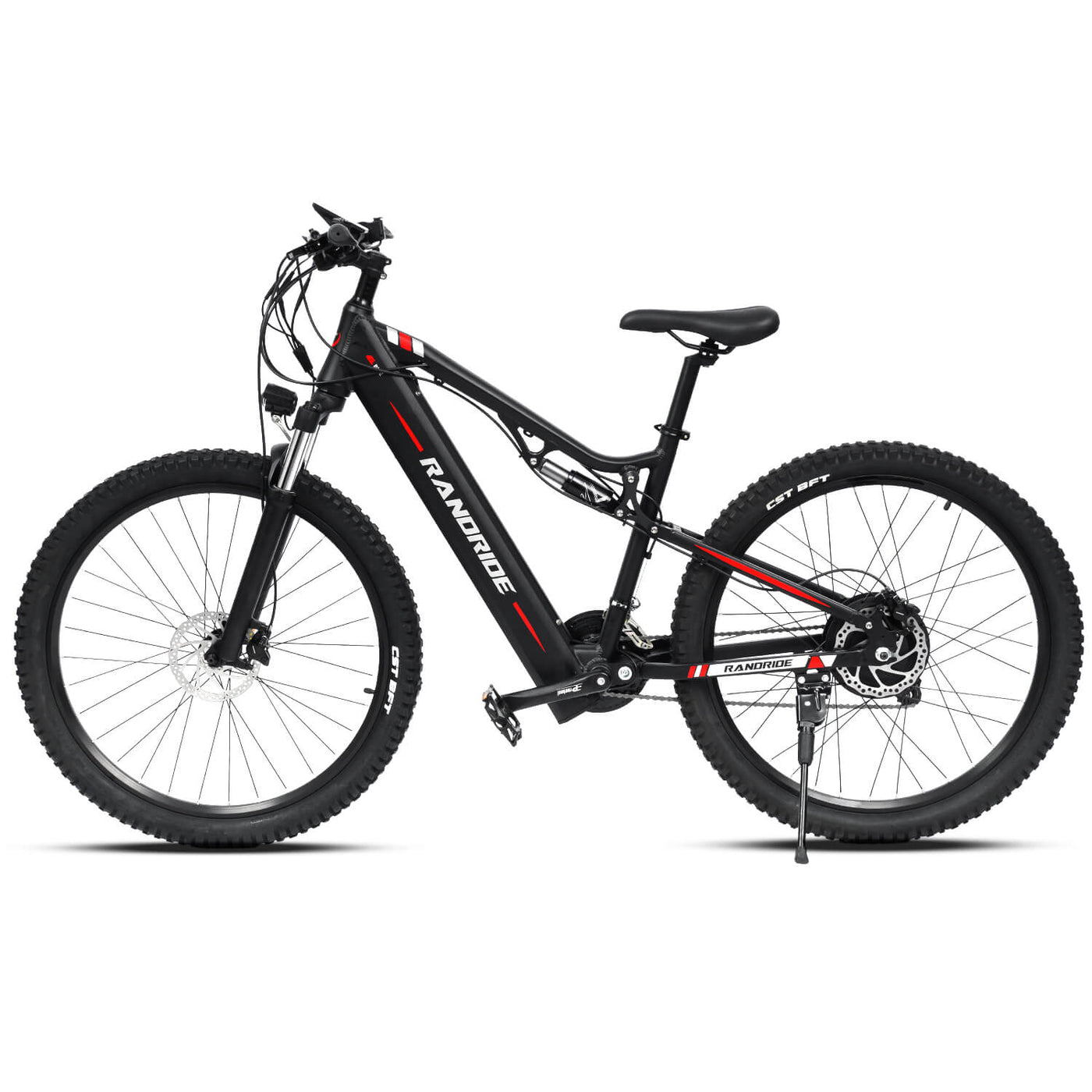 27 5 Full Dual Suspension Electric Mountain Bike 27 Speed Electric Cycle ...