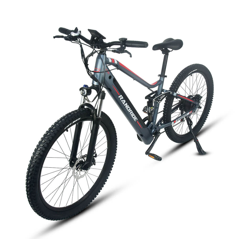 RANDRIDE 1000W Mountain Ebike Full Suspension Adult 20AH Electric Bike